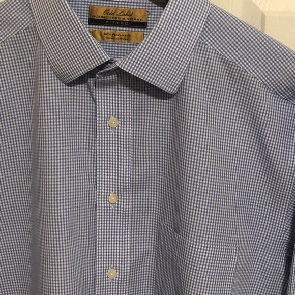 Roundtree& York Other - Roundtree & York Long Sleeve Fitted Dress Shirt